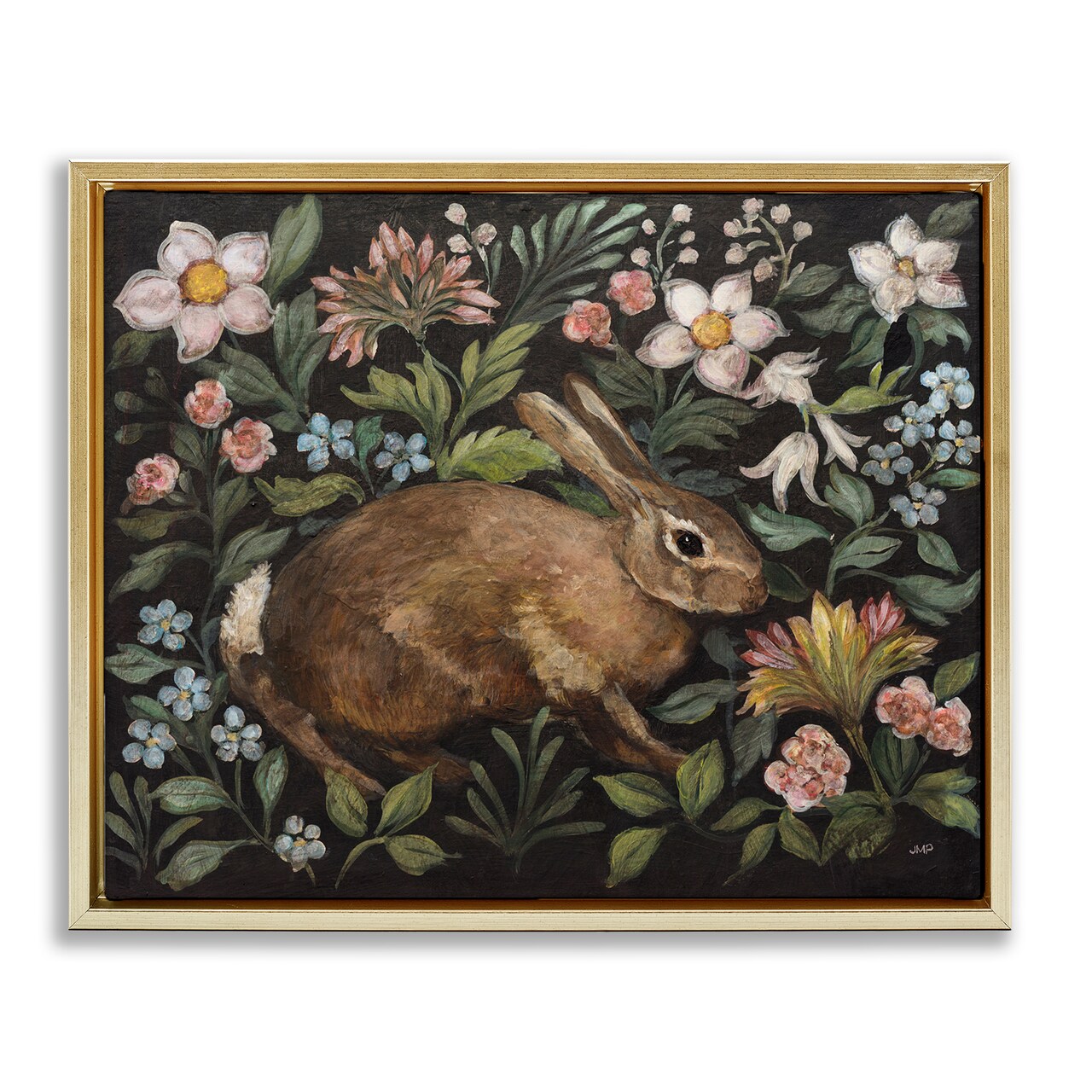 Stupell Industries Flora And Fauna Rabbit Floating Frame, design by Julia Purinton